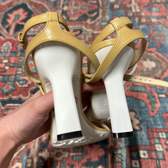 NWT Loewe Petal Stiletto 90 Sandal in Medium Concealer size 40 / US 10 - Picture 10 of 11